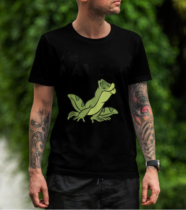Disney The Princess And The Frog Her Naveen Frog T-Shirt