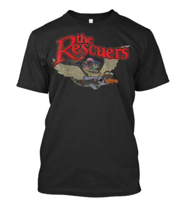 The Rescuers Disney Flying Adventure With Bernard And Miss Bianca T-Shirt