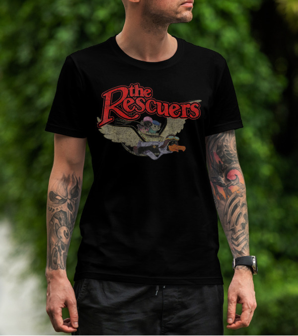 The Rescuers Disney Flying Adventure With Bernard And Miss Bianca T-Shirt