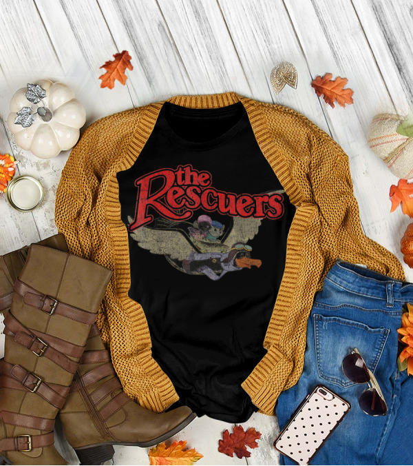 The Rescuers Disney Flying Adventure With Bernard And Miss Bianca T-Shirt