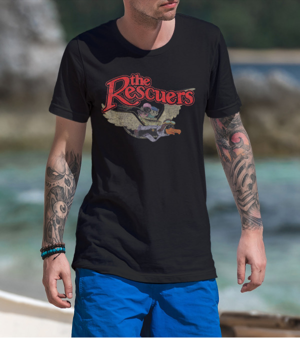 The Rescuers Disney Flying Adventure With Bernard And Miss Bianca T-Shirt