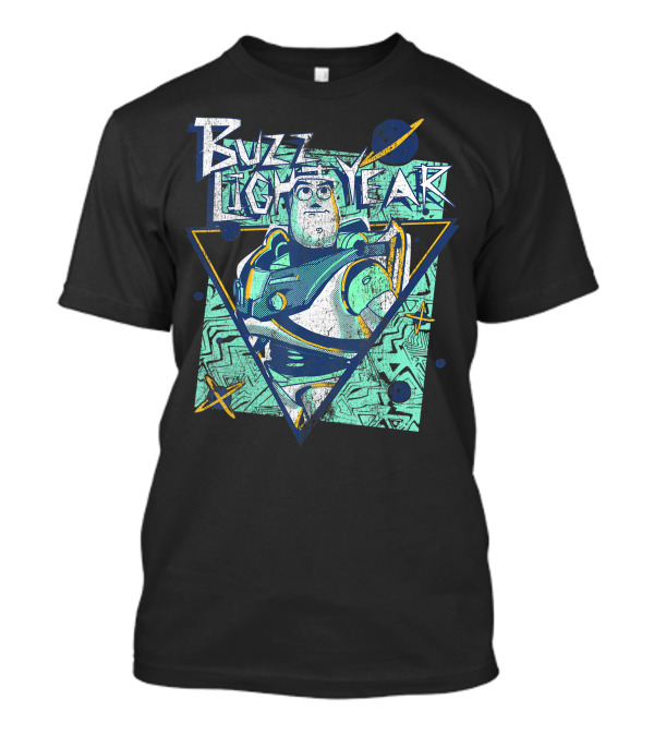 Buzz Lightyear Toy Story Retro Space Adventure Disney T-Shirt