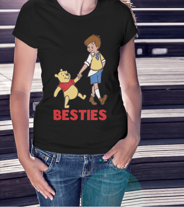 Disney Winnie The Pooh And Christopher Robin Besties T-Shirt