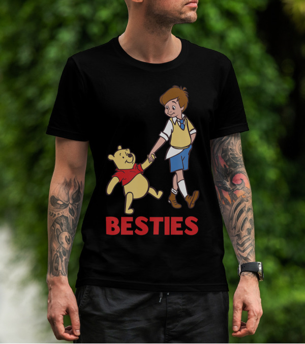 Disney Winnie The Pooh And Christopher Robin Besties T-Shirt