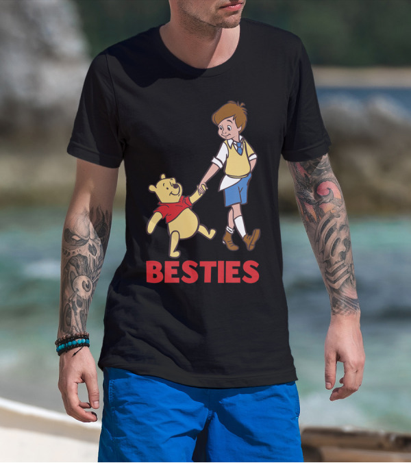Disney Winnie The Pooh And Christopher Robin Besties T-Shirt