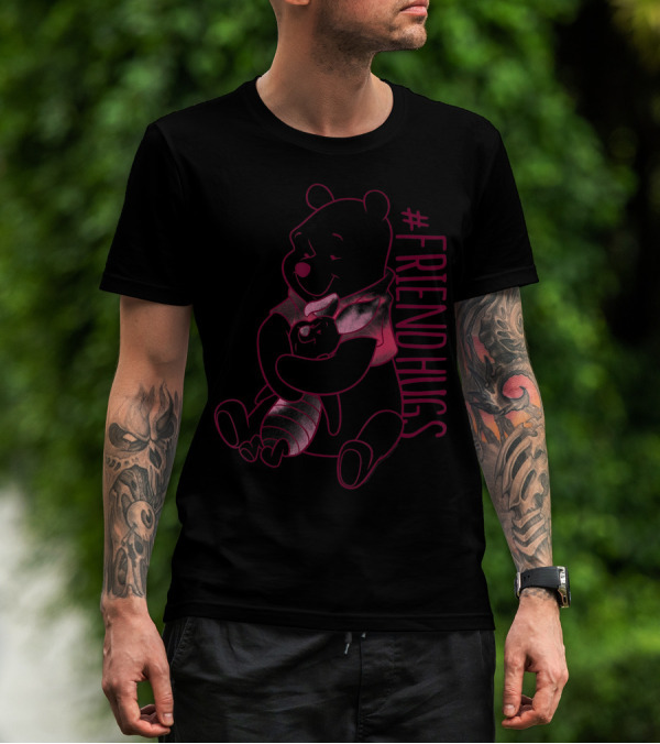 Winnie The Pooh Piglet Friend Hugs Disney T-Shirt