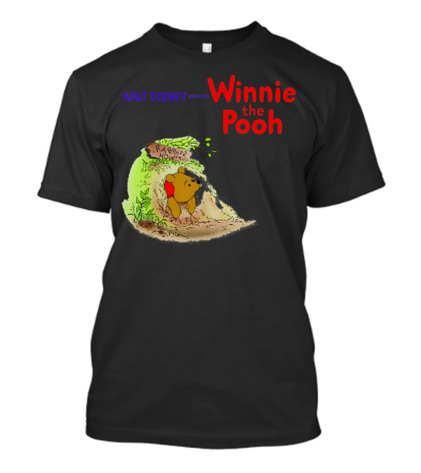 Walt Disney Presents Winnie The Pooh Stuck In Rabbit's House T-Shirt
