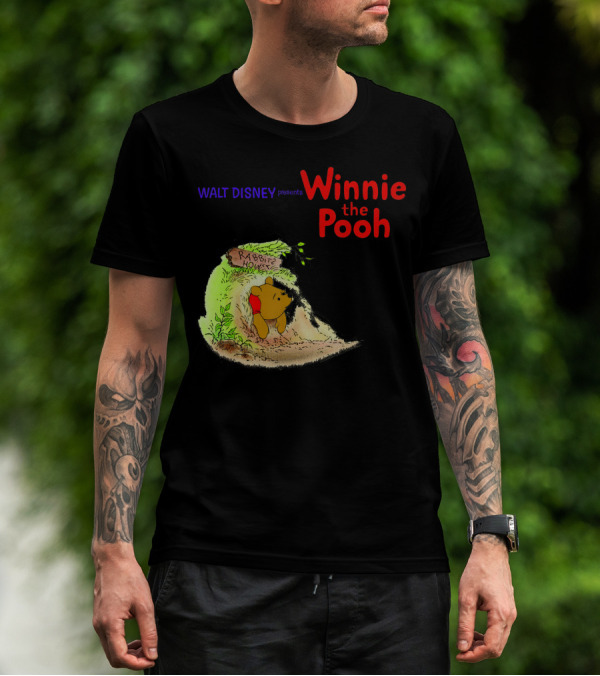 Walt Disney Presents Winnie The Pooh Stuck In Rabbit's House T-Shirt