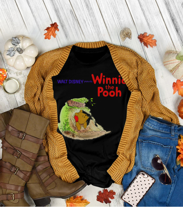 Walt Disney Presents Winnie The Pooh Stuck In Rabbit's House T-Shirt