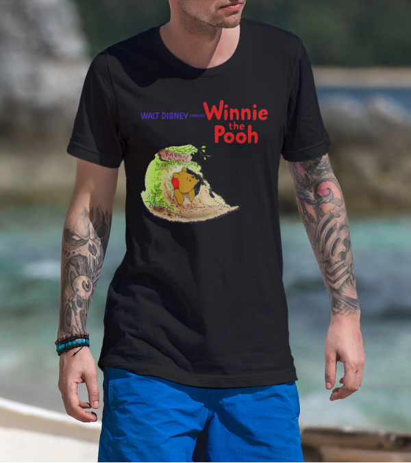 Walt Disney Presents Winnie The Pooh Stuck In Rabbit's House T-Shirt
