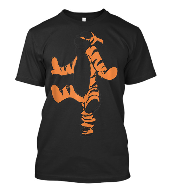Disney Winnie The Pooh Tigger Character Sketch T-Shirt