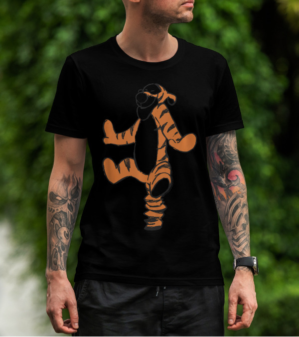 Disney Winnie The Pooh Tigger Character Sketch T-Shirt