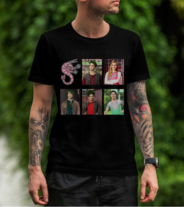 Seabrook High Yearbook Zed Addison Bonzo Eliza Bucky Disney Zombies T-Shirt