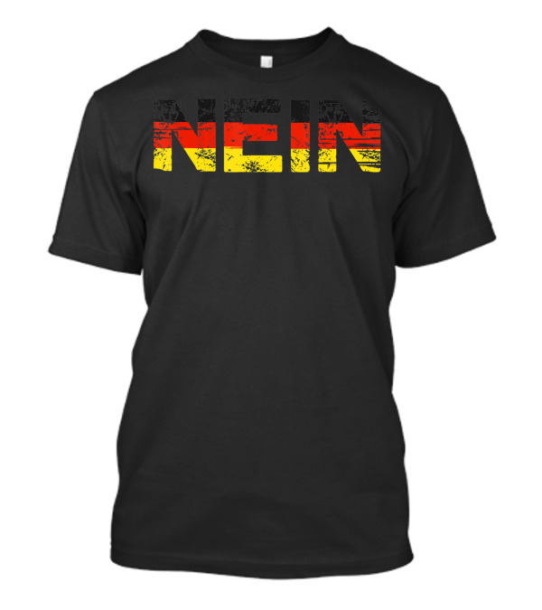 Germany Nein Oktoberfest Flag T-Shirt