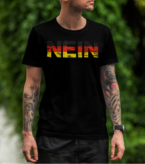 Germany Nein Oktoberfest Flag T-Shirt