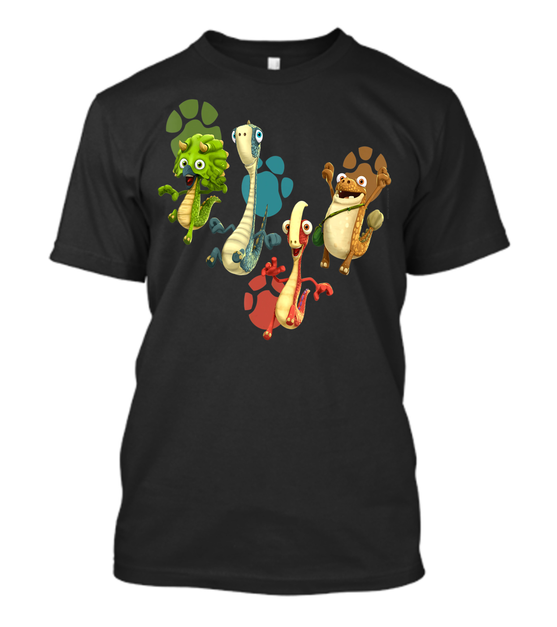 Gigantosaurus Kid Dinos Bill Tiny Rocky Mazu Paws T-Shirt