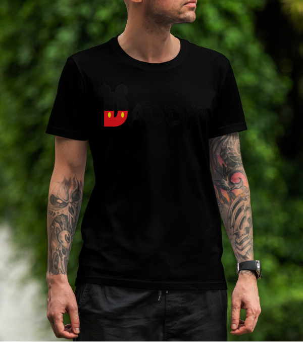 Mens Daddy Family Vacation Mouse Ears Mickey T-Shirt
