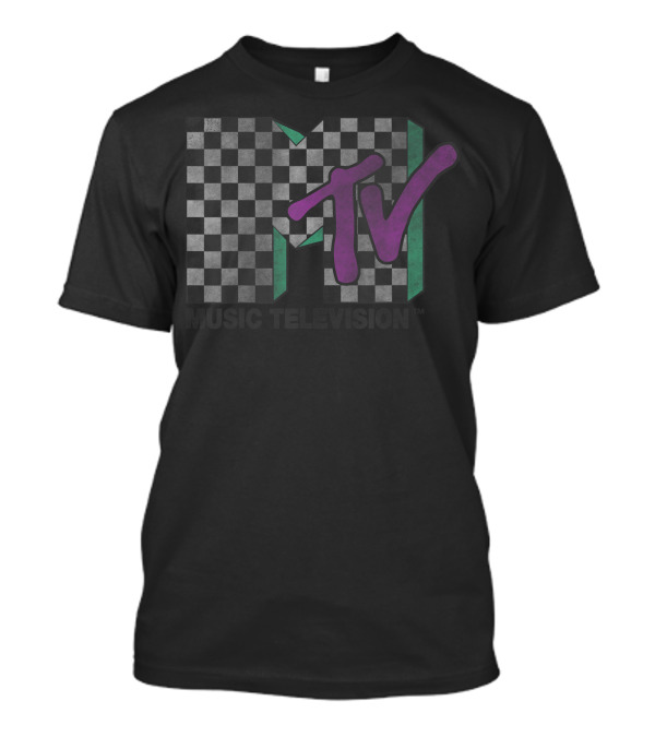 MTV Checkered Music Television T-Shirt