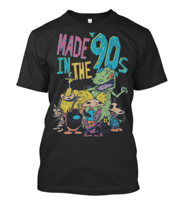 Nickelodeon Characters Made In The 90s T-Shirt