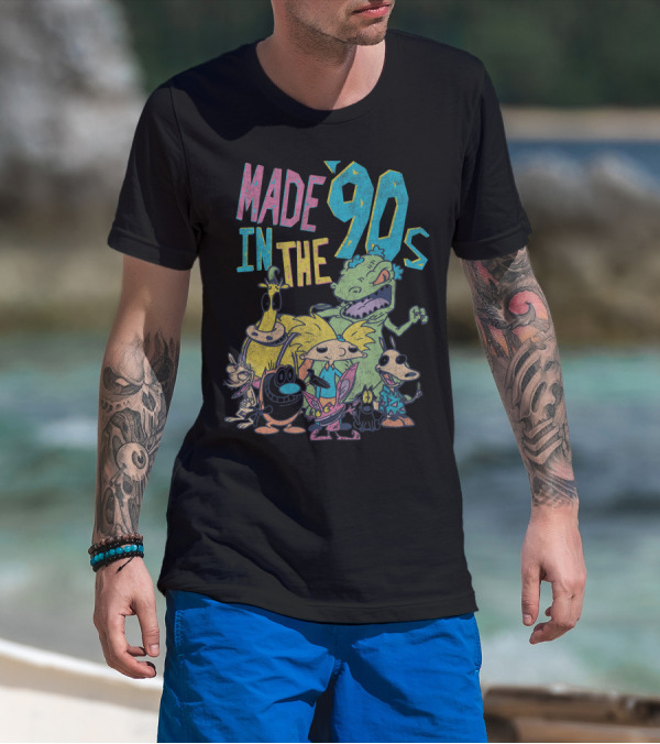 Nickelodeon Characters Made In The 90s T-Shirt