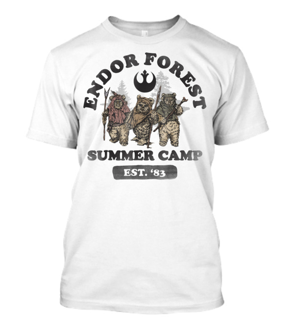 Endor Forest Summer Camp Ewoks Est. '83 Star Wars T-Shirt