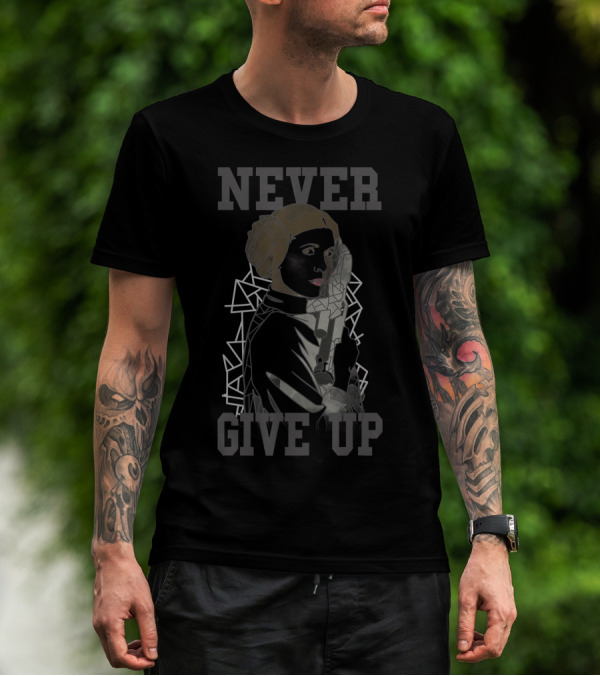 Princess Leia Never Give Up Star Wars T-Shirt