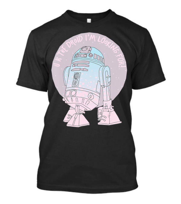 Star Wars R2 D2 U R The Droid I'm Looking For Valentines Day T-Shirt
