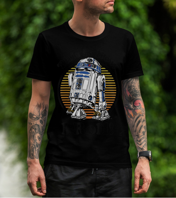 Star Wars R2 D2 This Is How I Roll Iconic Droid T-Shirt