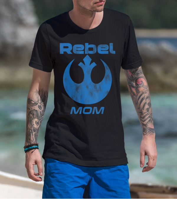 Rebel Mom Star Wars Rebel Alliance T-Shirt