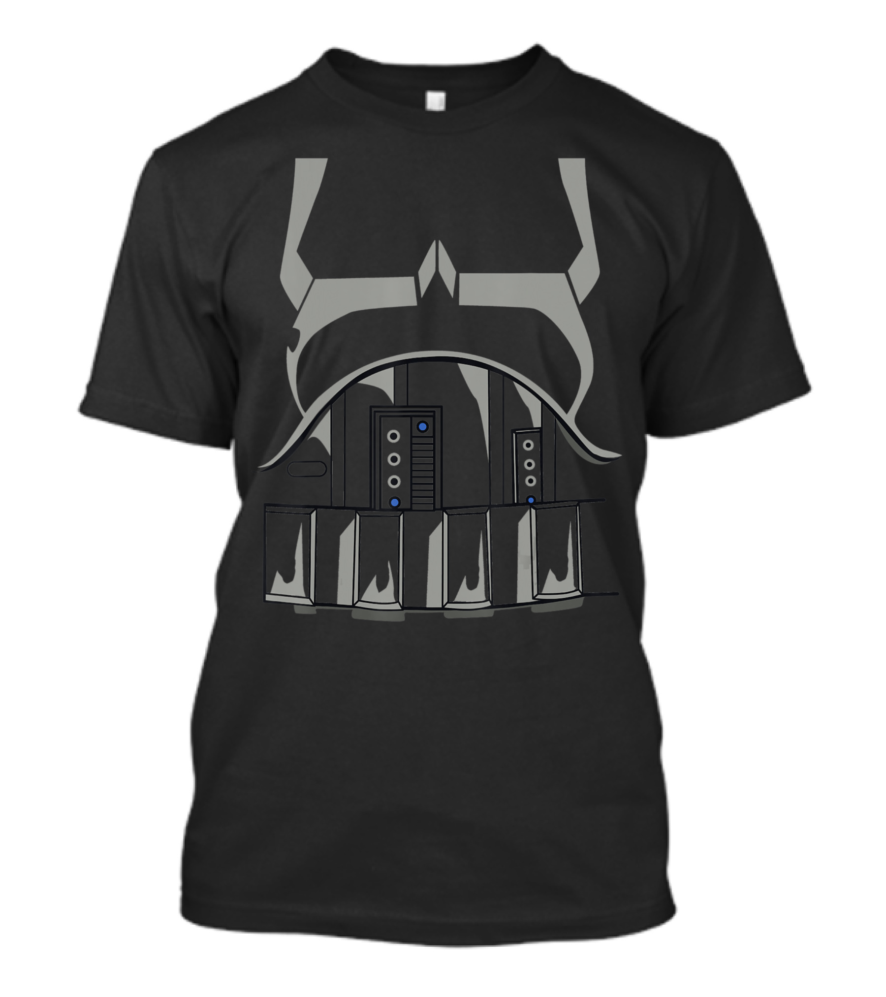 Star Wars Darth Vader And Stormtrooper Helmet Fusion T-Shirt