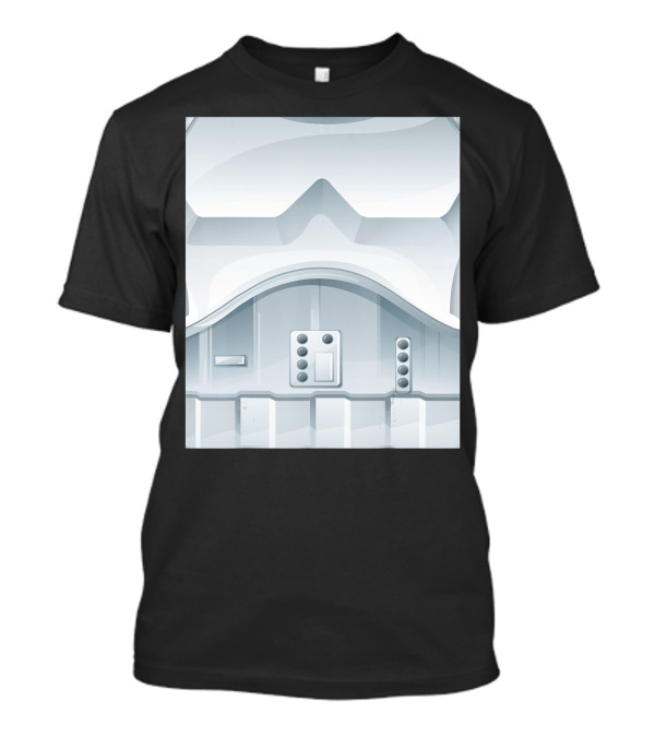 Star Wars Stormtrooper Helmet Armor Detail T-Shirt