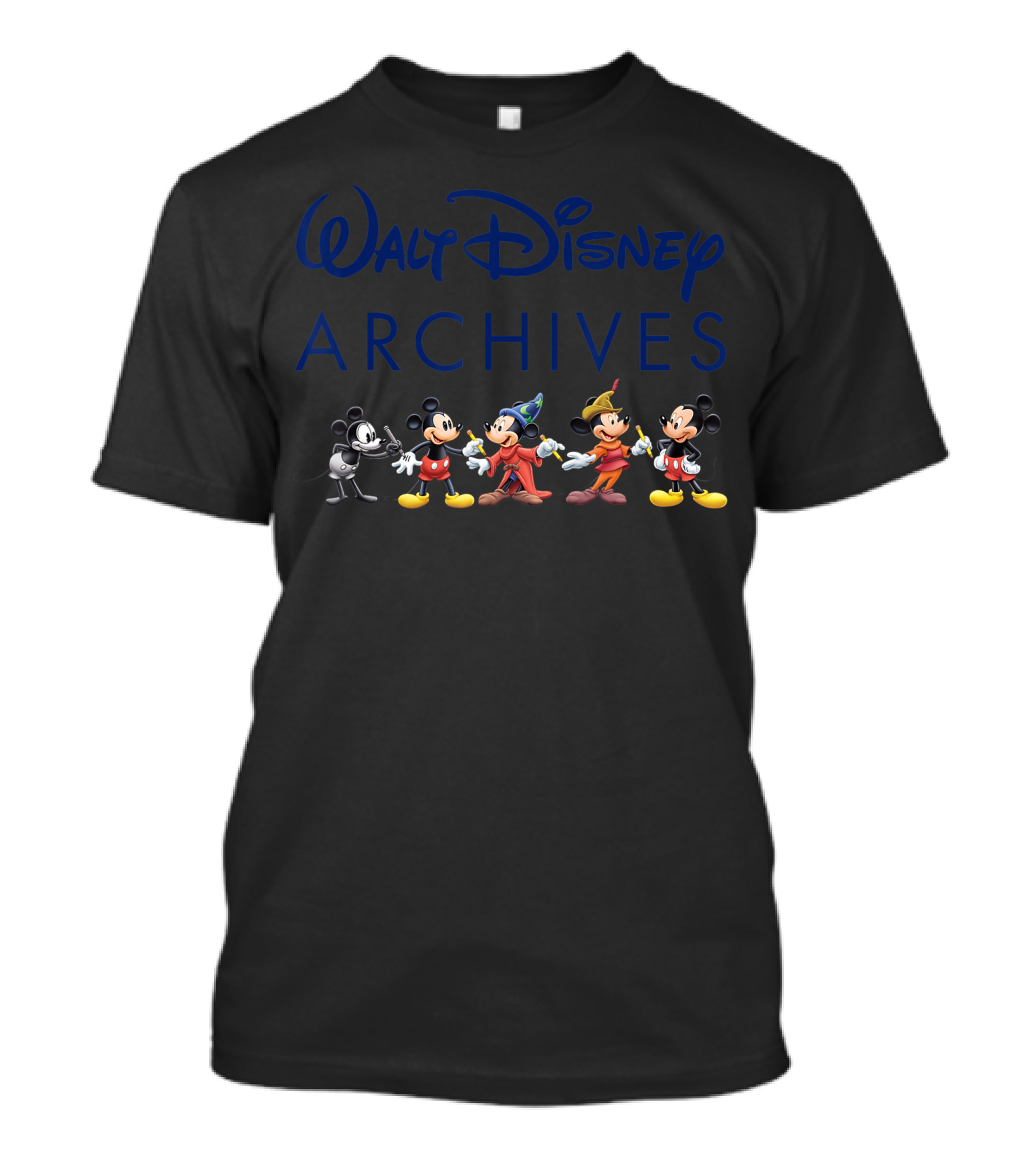 Walt Disney Archives Mickey Mouse Evolution N1 T-Shirt