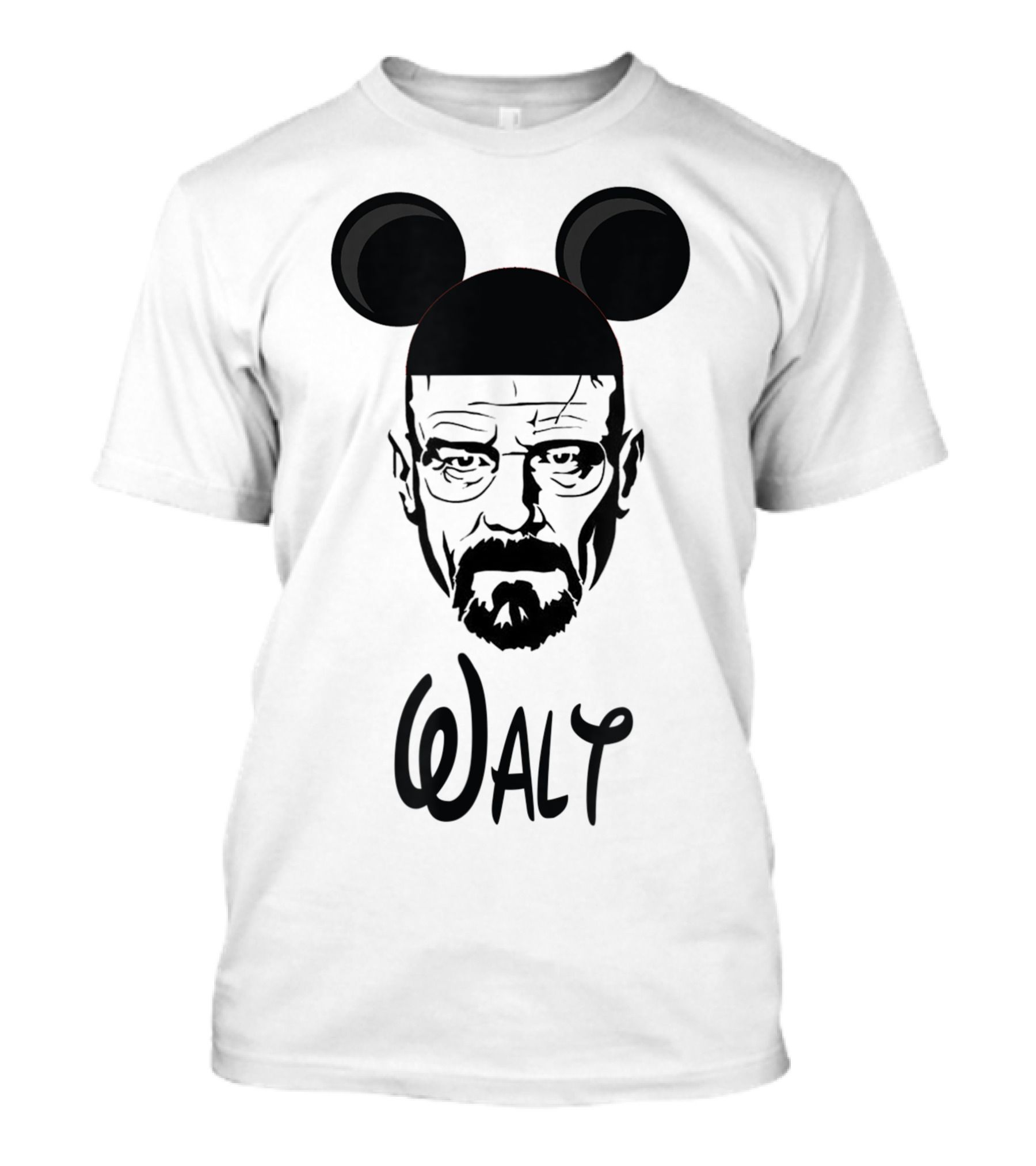 Walt Heisenberg Mouse Ears Fusion T-Shirt