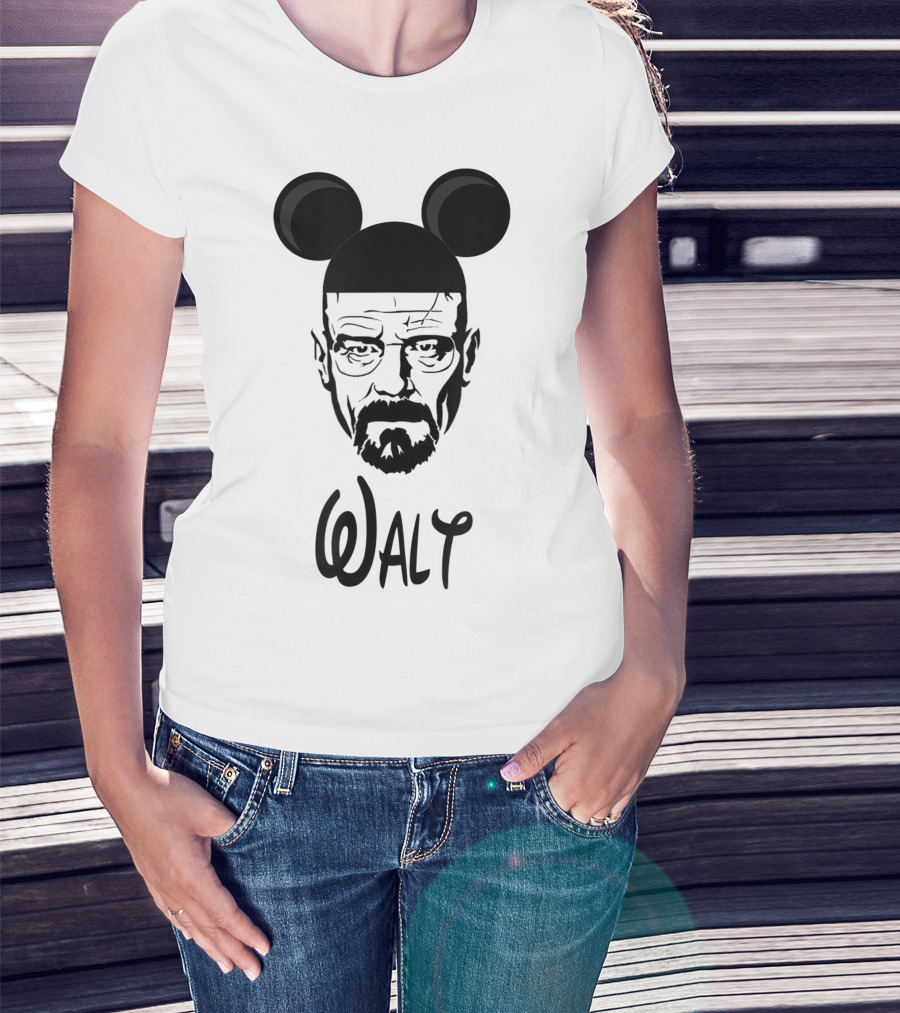 Walt Heisenberg Mouse Ears Fusion T-Shirt