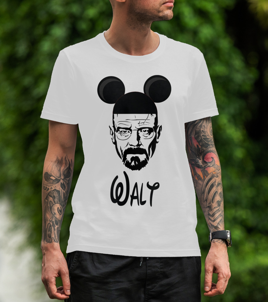 Walt Heisenberg Mouse Ears Fusion T-Shirt