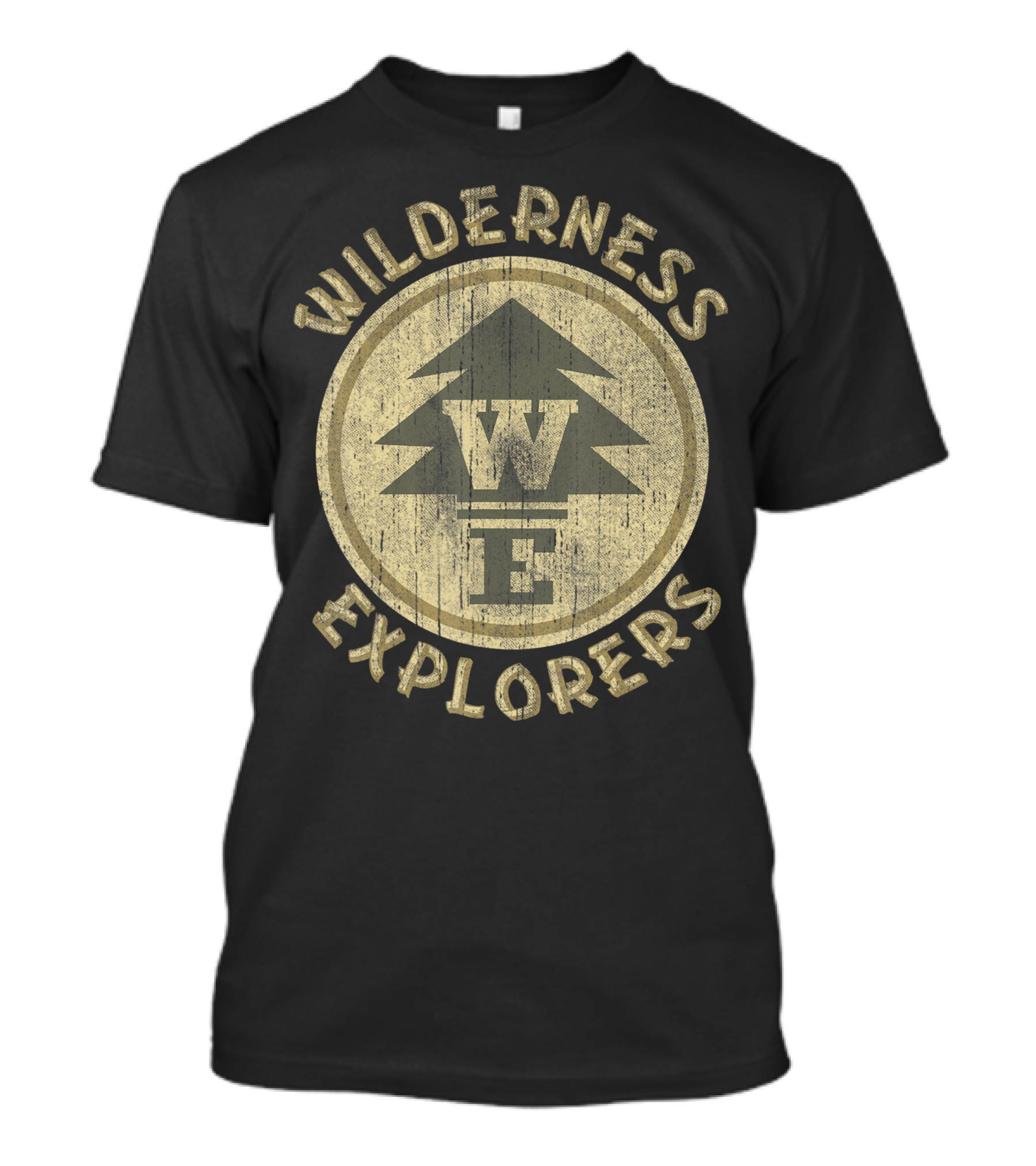 Wilderness Explorers Logo Disney Pixar Up Badge Patch T-Shirt