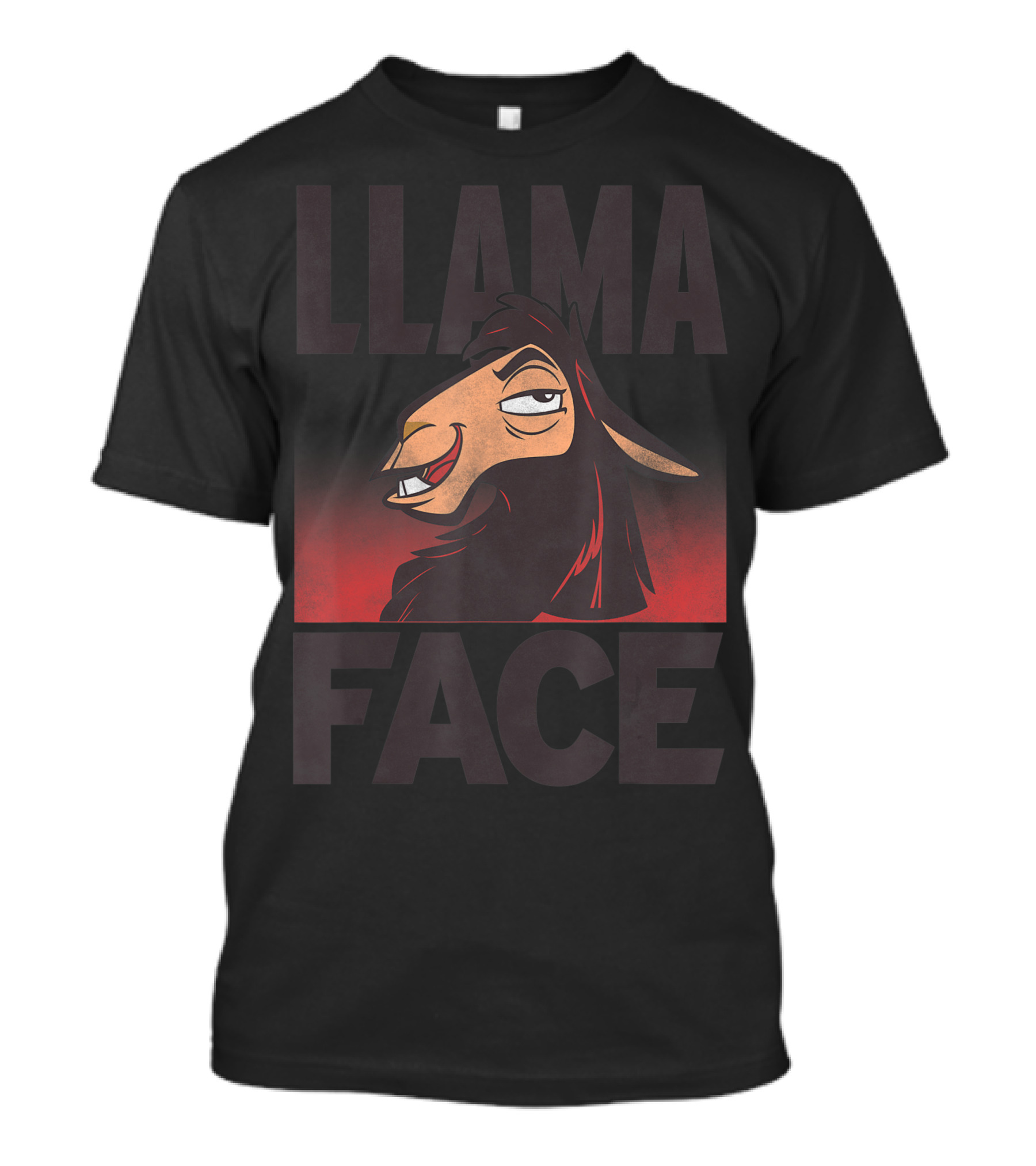 Disney The Emperor's New Groove Llama Face Kuzco T-Shirt