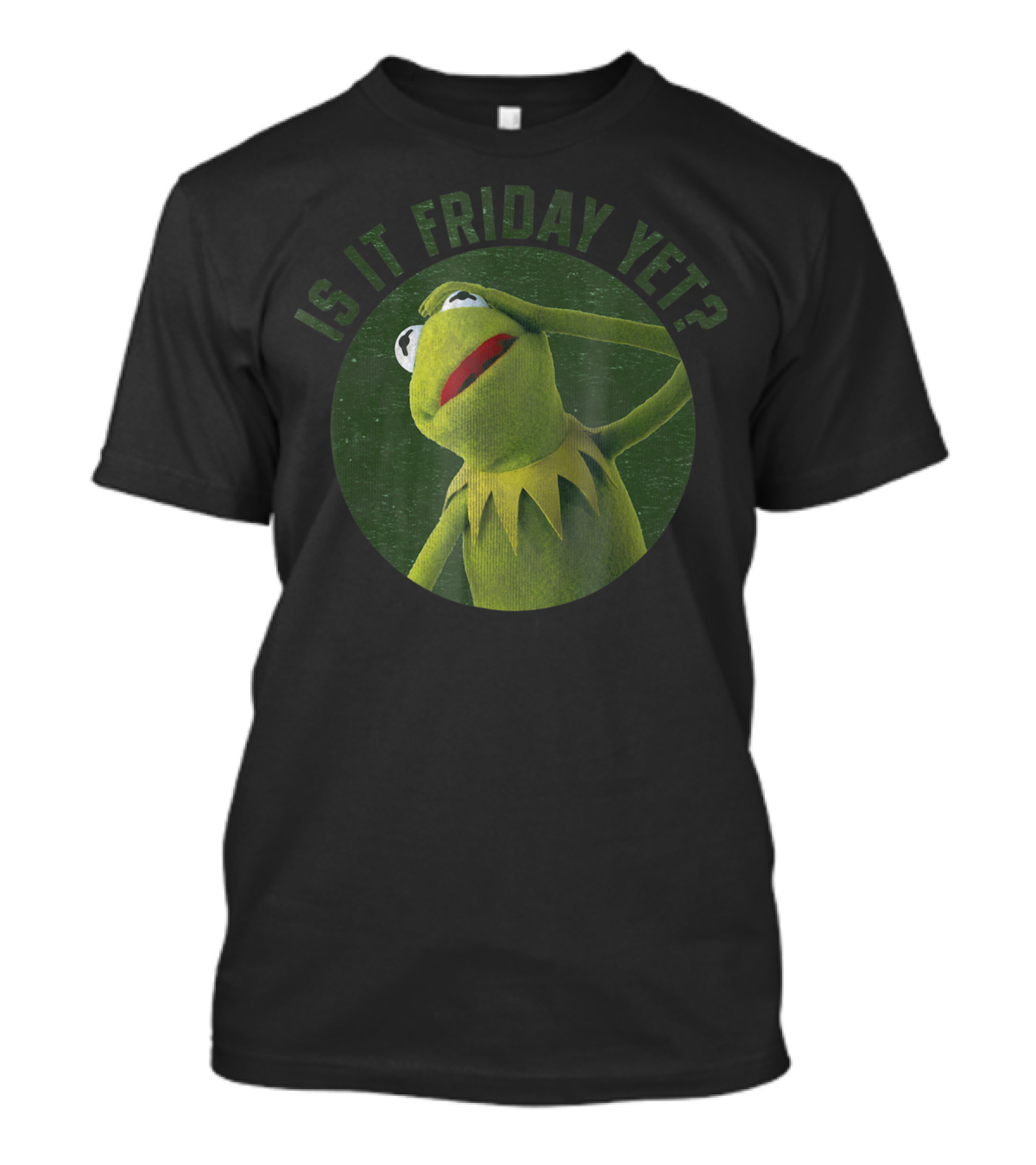 Disney The Muppet Kermit Is It Friday Yet T-Shirt