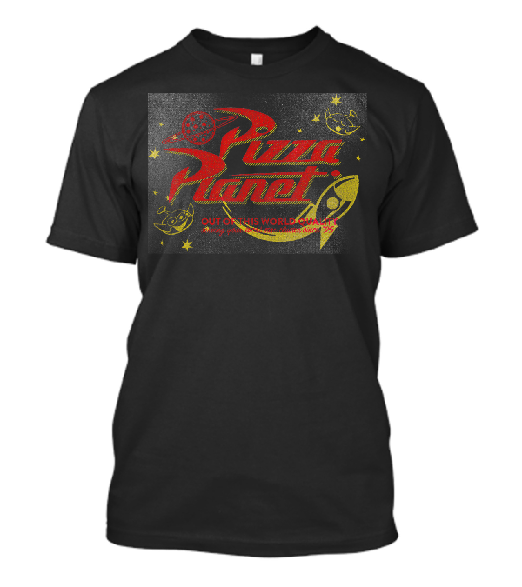 Toy Story Pizza Planet Out Of This World Quality Since 95 T-Shirt