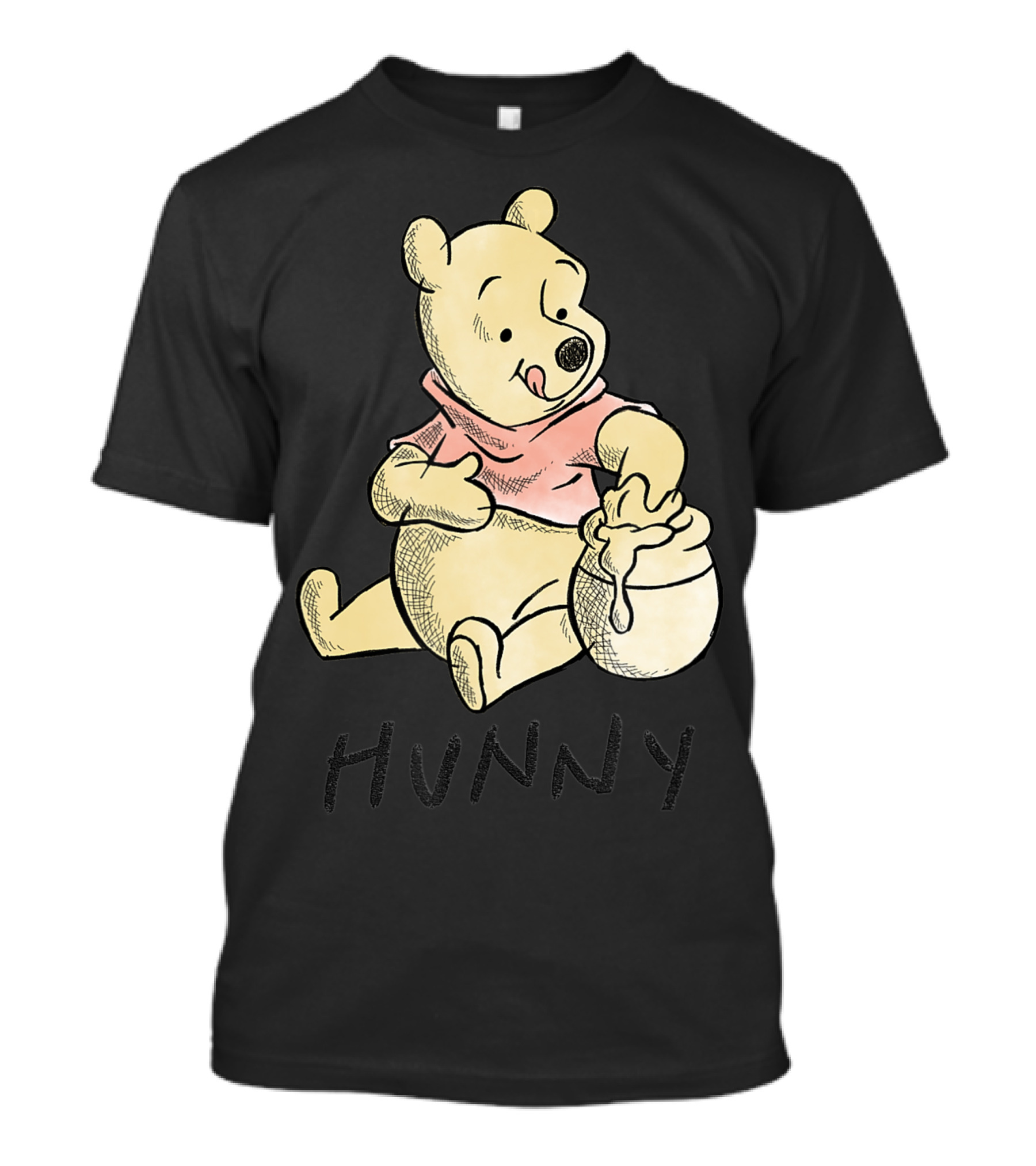 Disney Winnie The Pooh Hunny Eating T-Shirt