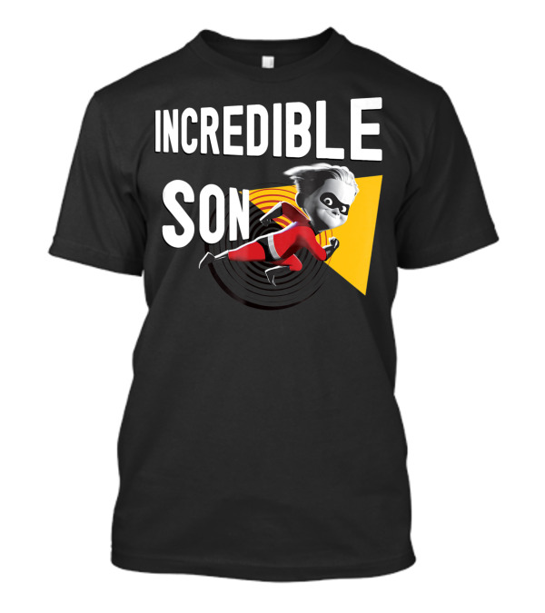 Disney Pixar Incredibles 2 Incredible Son Running Hero T-Shirt