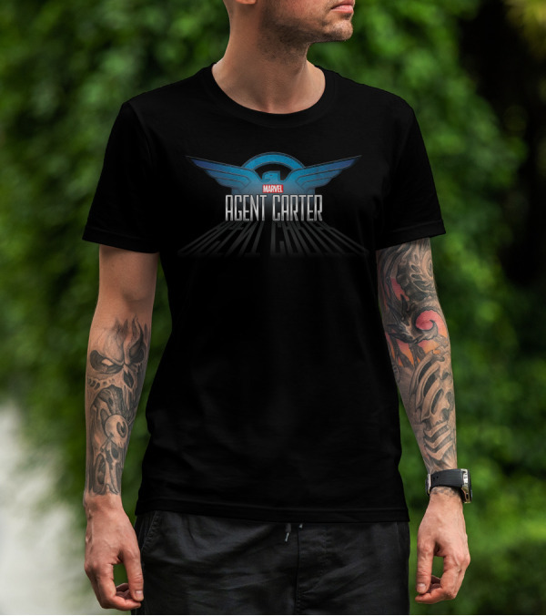 Marvel Agent Carter Winged Emblem T-Shirt