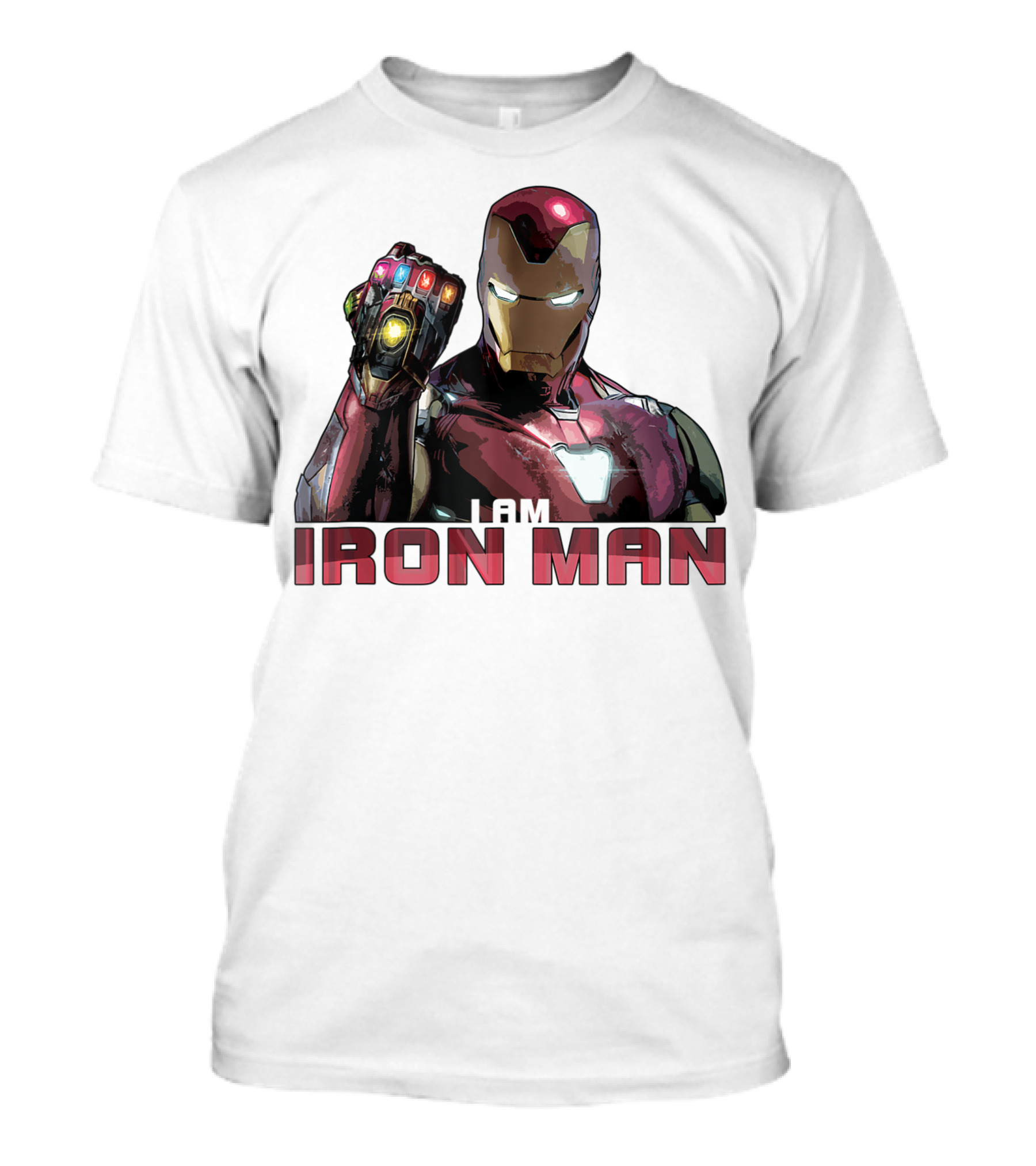 I Am Iron Man Avengers Endgame Movie Marvel T-Shirt