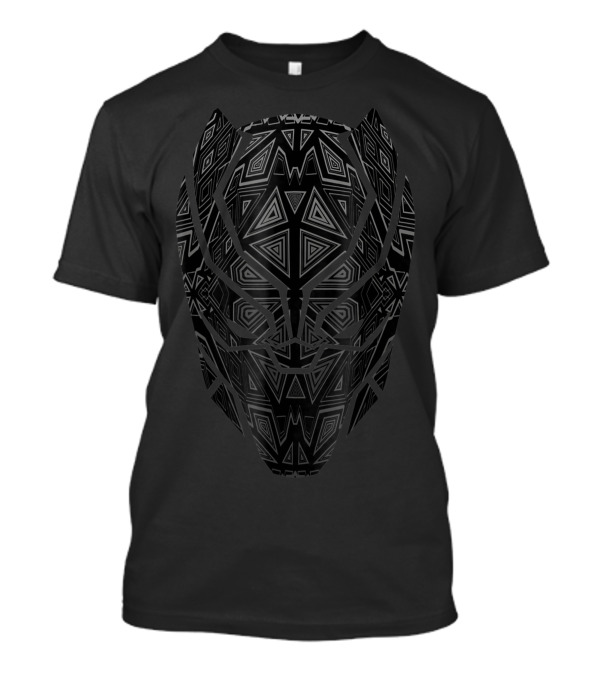Marvel Black Panther Geometric Prism Mask T-Shirt