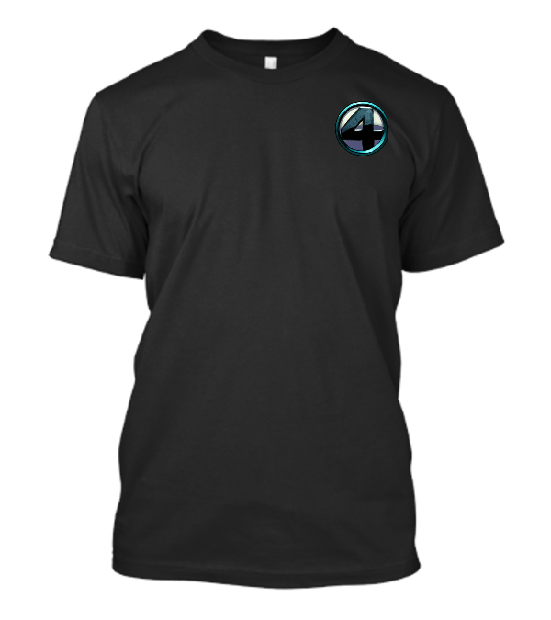 Marvel Fantastic Four Icon Left Chest 4 T-Shirt