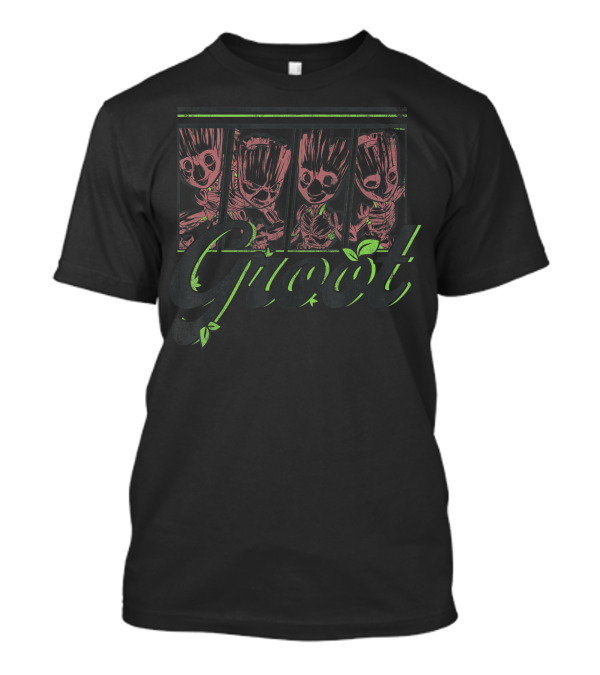 Marvel Guardians Of The Galaxy Groot Comic Strip Panels T-Shirt
