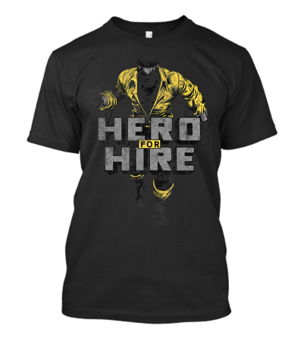 Marvel Hero For Hire Luke Cage Stance Classic Comic T-Shirt