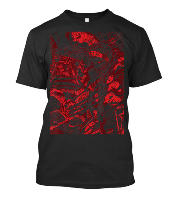 Marvel Omega Red Wolverine Showdown Comic T-Shirt