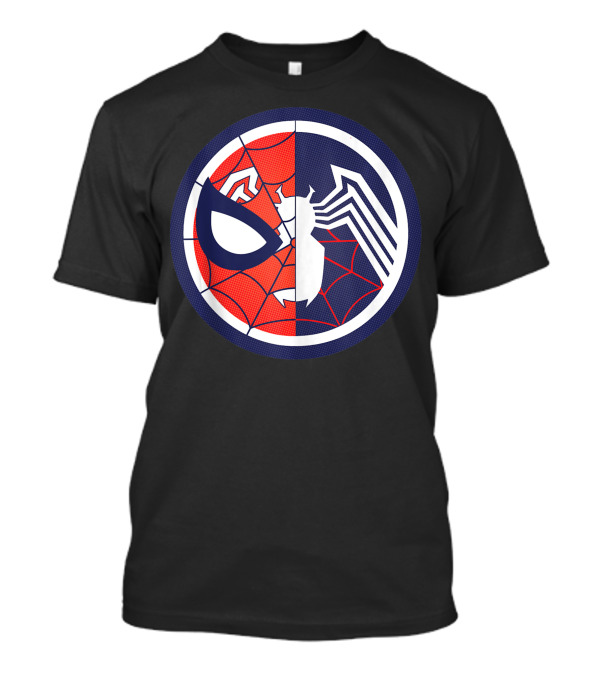 Marvel Spider Man Venom Split Face Logo Maximum Venom T-Shirt