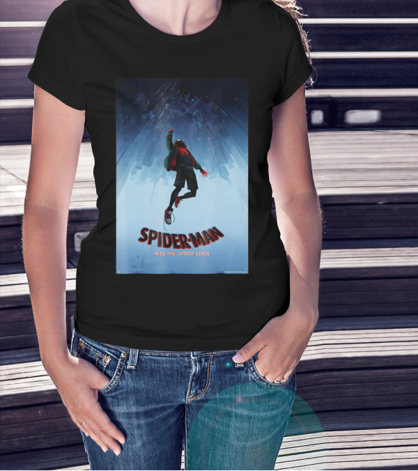 Spider-Man Into The Spider-Verse Upside Down T-Shirt